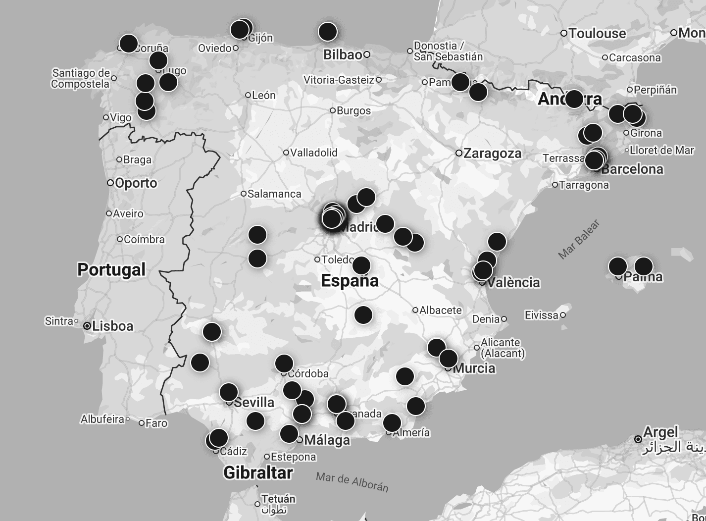 RADAR. Mapeo nacional de espacios independientes